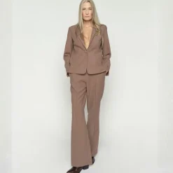 Mos Mosh blazer - Phebs Polly coffee quartz