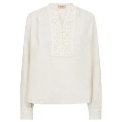 Mos Mosh bluse - Evanda LS ecru