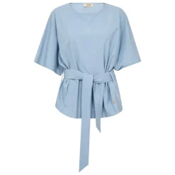 Mos Mosh bluse - Rikas Roy light blue