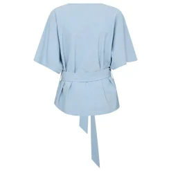 Mos Mosh bluse - Rikas Roy light blue