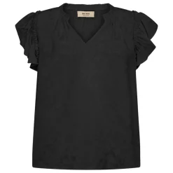 Mos Mosh bluse - Tea Vito black