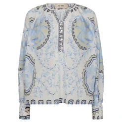 Mos Mosh bluse - Wylde Orchid brunnera blue