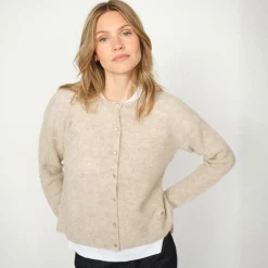 Mos Mosh cardigan - Almine feather gray