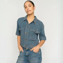 Mos Mosh jakke - Ebba Bobble blue