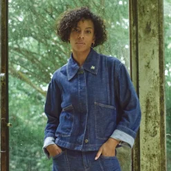 Mos Mosh jakke - Eyla Arge dark blue