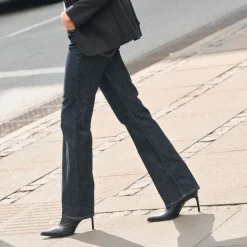 Mos Mosh jeans - Cecilia Cover Long dark blue