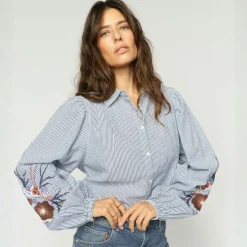 Mos Mosh skjorte - Ciu Oxfo crown blue