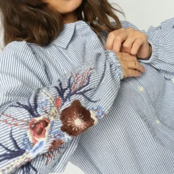 Mos Mosh skjorte - Ciu Oxfo crown blue