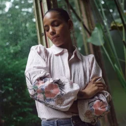 Mos Mosh skjorte - Ciu Oxfo peachy