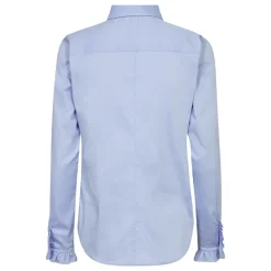 Mos Mosh skjorte - Mattie Flip light blue