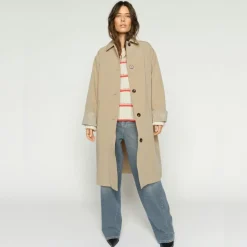 Mos Mosh trenchcoat - Riko Bora twill