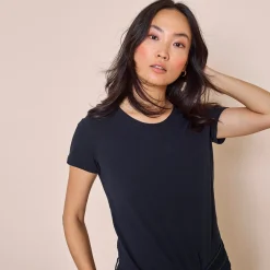 Mos Mosh t-shirt - Arden Organic O-neck black