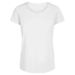 Mos Mosh t-shirt - Arden Organic O-neck white