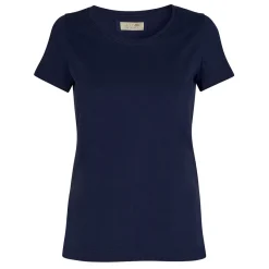 Mos Mosh t-shirt - Arden Organic O-neck navy