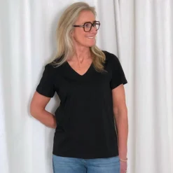 Mos Mosh t-shirt - Dala V-SS Basic black