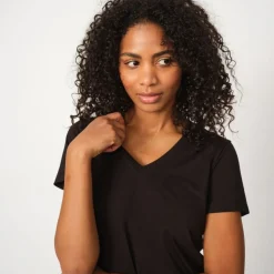 Mos Mosh t-shirt - Dala V-SS Basic black