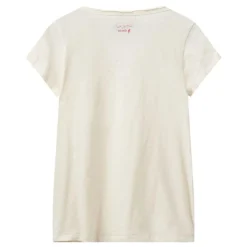 Mos Mosh t-shirt - Tulli V-SS Basic ecru