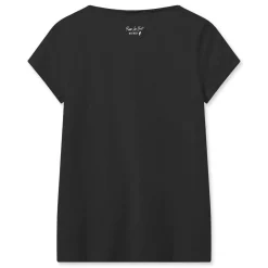 Mos Mosh t-shirt - Tulli V-SS Basic black