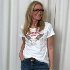 Mos Mosh t-shirt - Zibby O-SS white