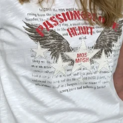 Mos Mosh t-shirt - Zibby O-SS white