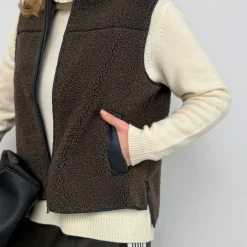 Mos Mosh vest - Rowe Teddy delicioso