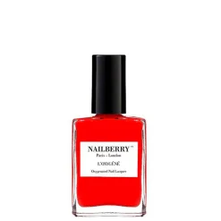 Nailberry neglelak - Cherry Chérie light and bright red-orange