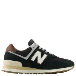 New Balance sneakers - U5748SB brown with dark silver metallic