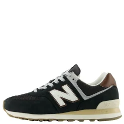 New Balance sneakers - U5748SB brown with dark silver metallic