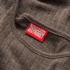 Nørgaard Paa Strøget bluse - 101 Wool brown