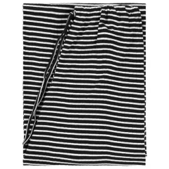 Nørgaard Paa Strøget bukser - NPS Nova Stripe black/ecru