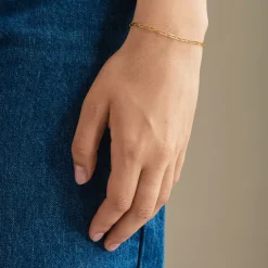 Pernille Corydon armbånd - B-719 Alba guldbelagt