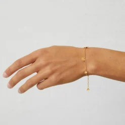 Pernille Corydon armbånd - B-363 Wild Poppy gold
