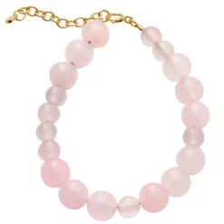 Pernille Corydon armbånd - B-526-G Blush guldbelagt