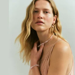 Pernille Corydon armbånd - B-526-G Blush guldbelagt