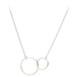 Pernille Corydon halskæde - N-224 Double Plain sølv