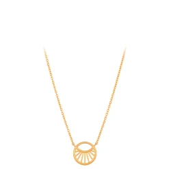 Pernille Corydon halskæde - N-472 Small Daylight guldbelagt