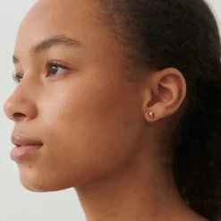 Pernille Corydon ørestikker - E-302 Rain guldbelagt
