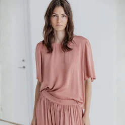 Project AJ117 bluse - Rose old rose