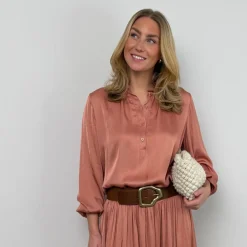 Project AJ117 bluse - Rosita old rose