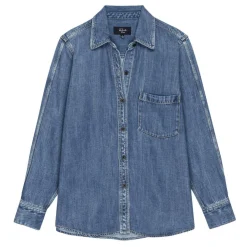 Rails skjorte - Atticus antique blue