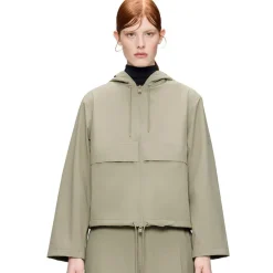 Rains jakke - 12450 Suva Hardshell Short String beige