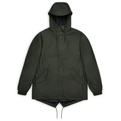 Rains regnjakke - 18010 Fishtail W3 green