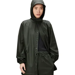 Rains regnjakke - 18010 Fishtail W3 green