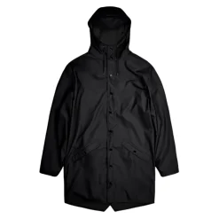 Rains regnjakke - 12020 long black