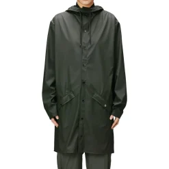 Rains regnjakke - 12020 Long green