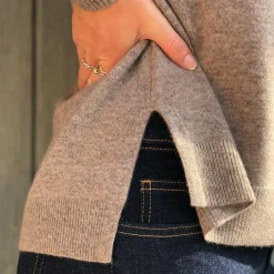 Rosas strik - L-3 O-Neck 2199