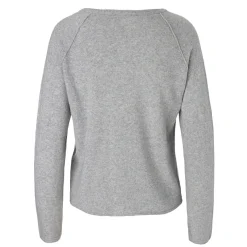 Rosemunde cardigan - 1421 008/light grey melange