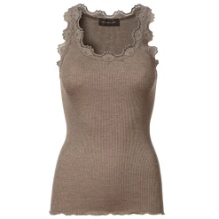 Rosemunde top - 5205 821/brown melange
