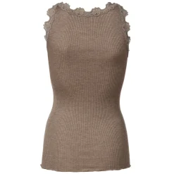 Rosemunde top - 5205 821/brown melange