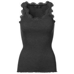 Rosemunde top - 5205 009/dark grey melange